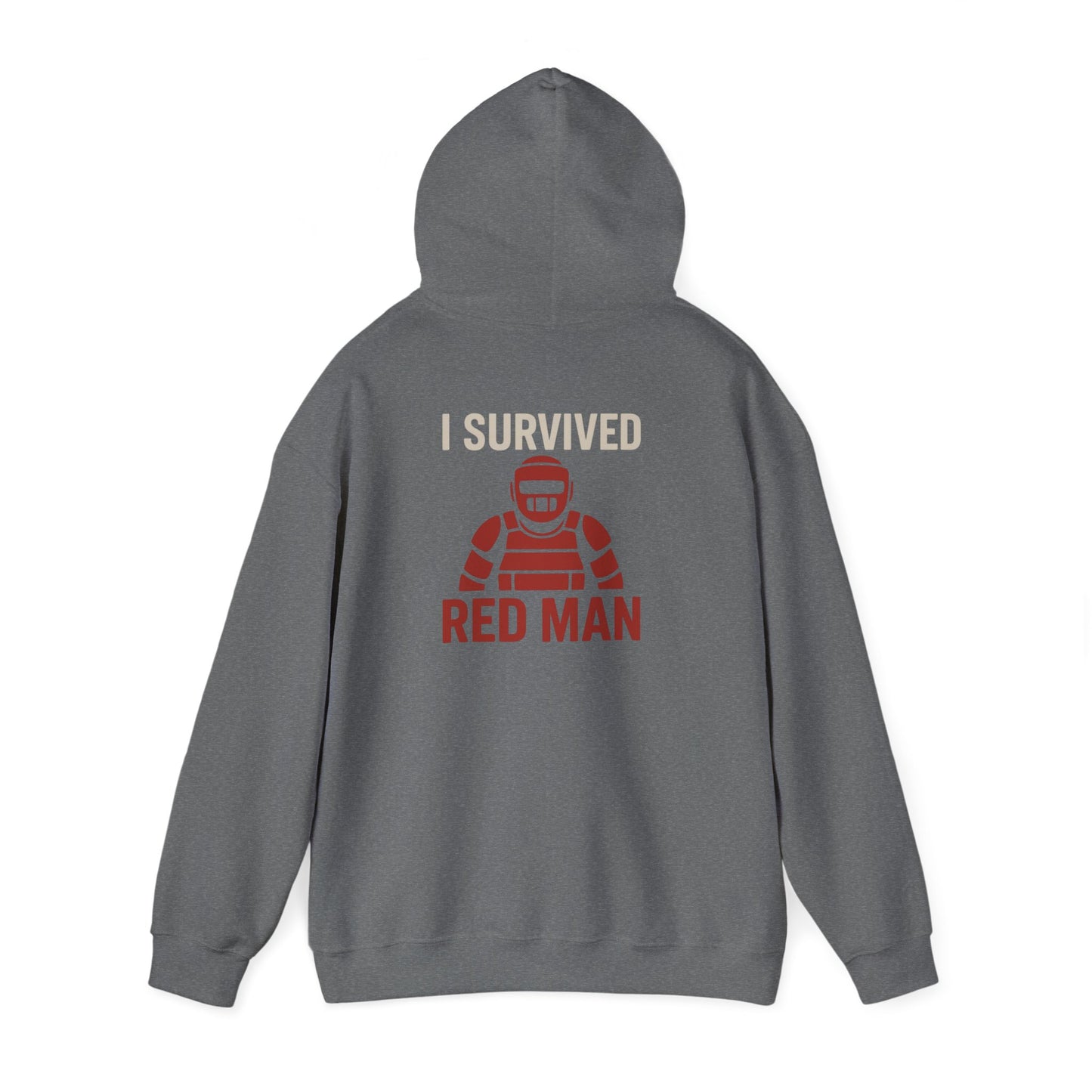 I Survived Red Man Hoodie