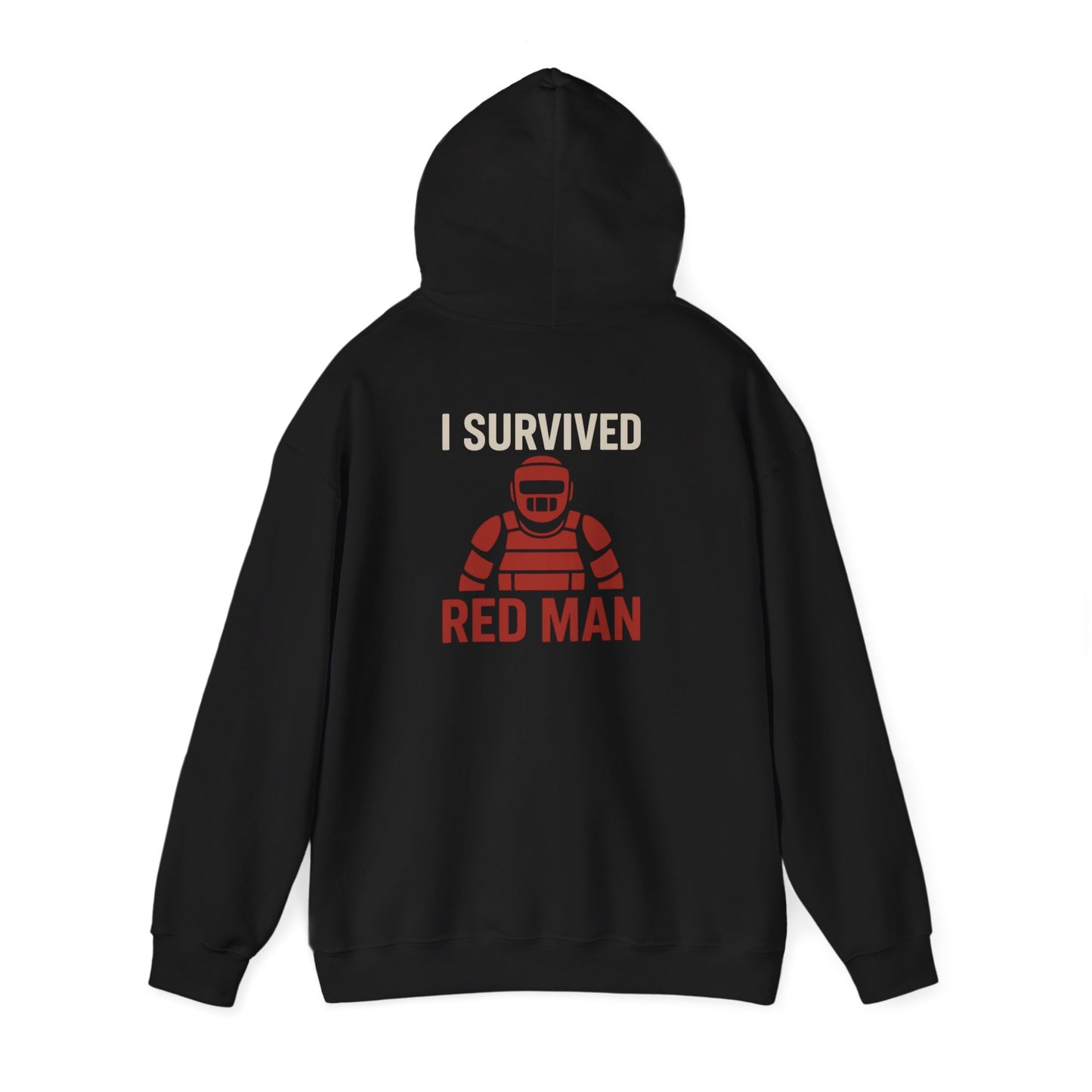 I Survived Red Man Hoodie