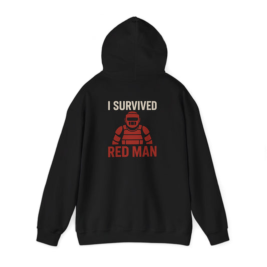 I Survived Red Man Hoodie