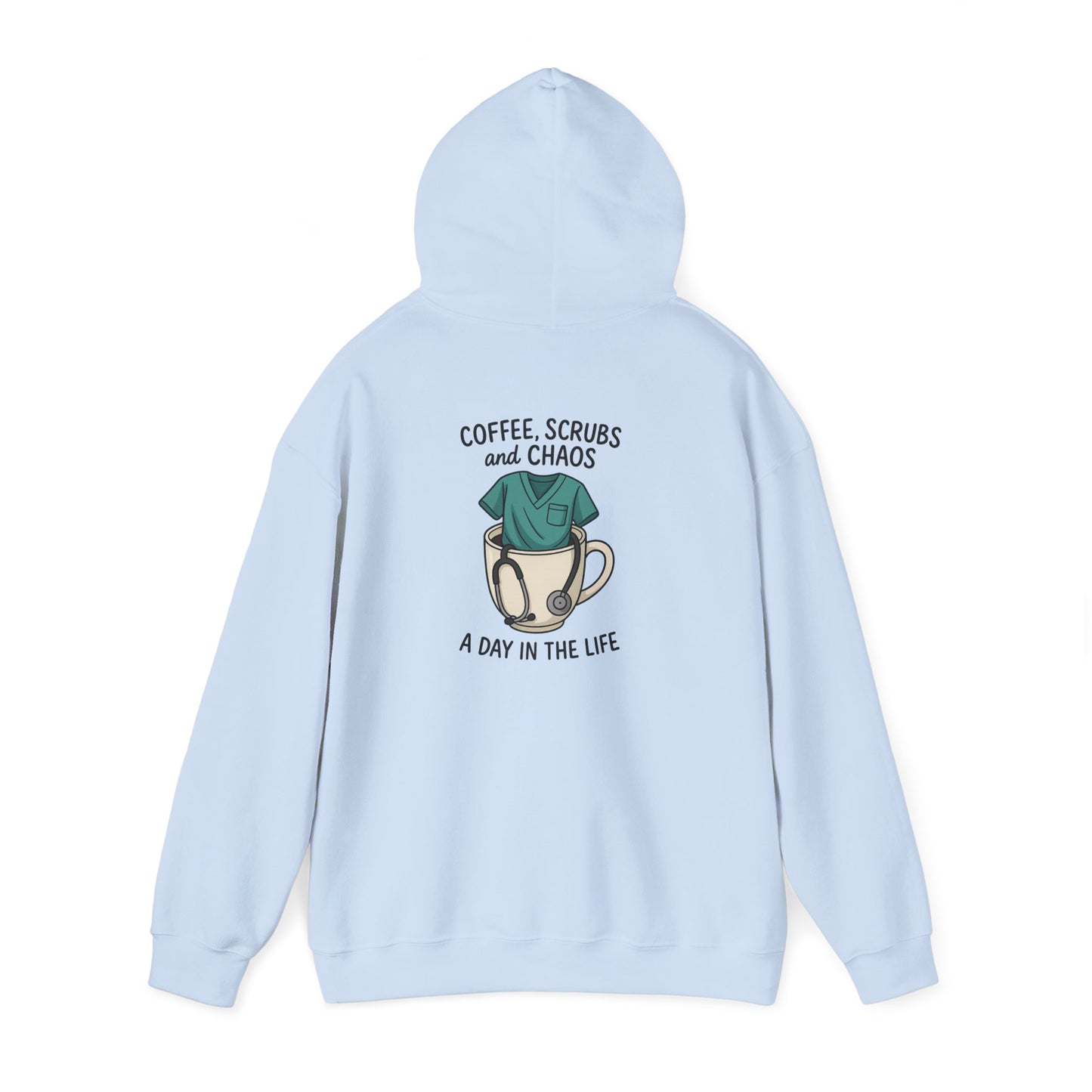 Coffee Scrubs & Chaos Hoodie