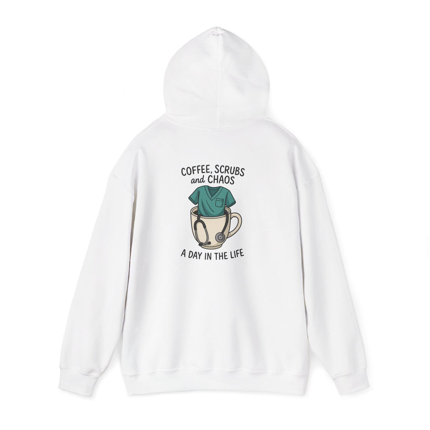 Coffee Scrubs & Chaos Hoodie