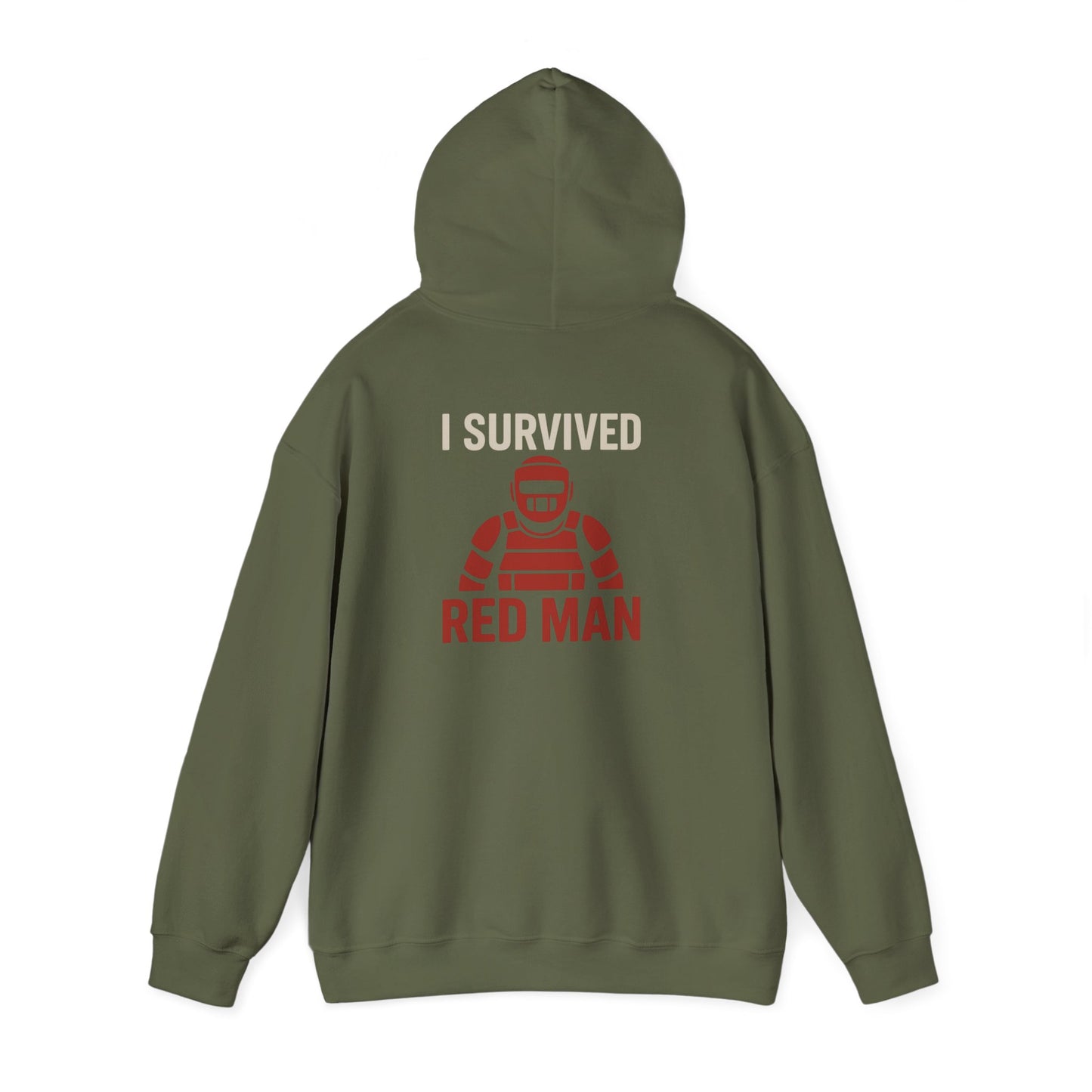 I Survived Red Man Hoodie