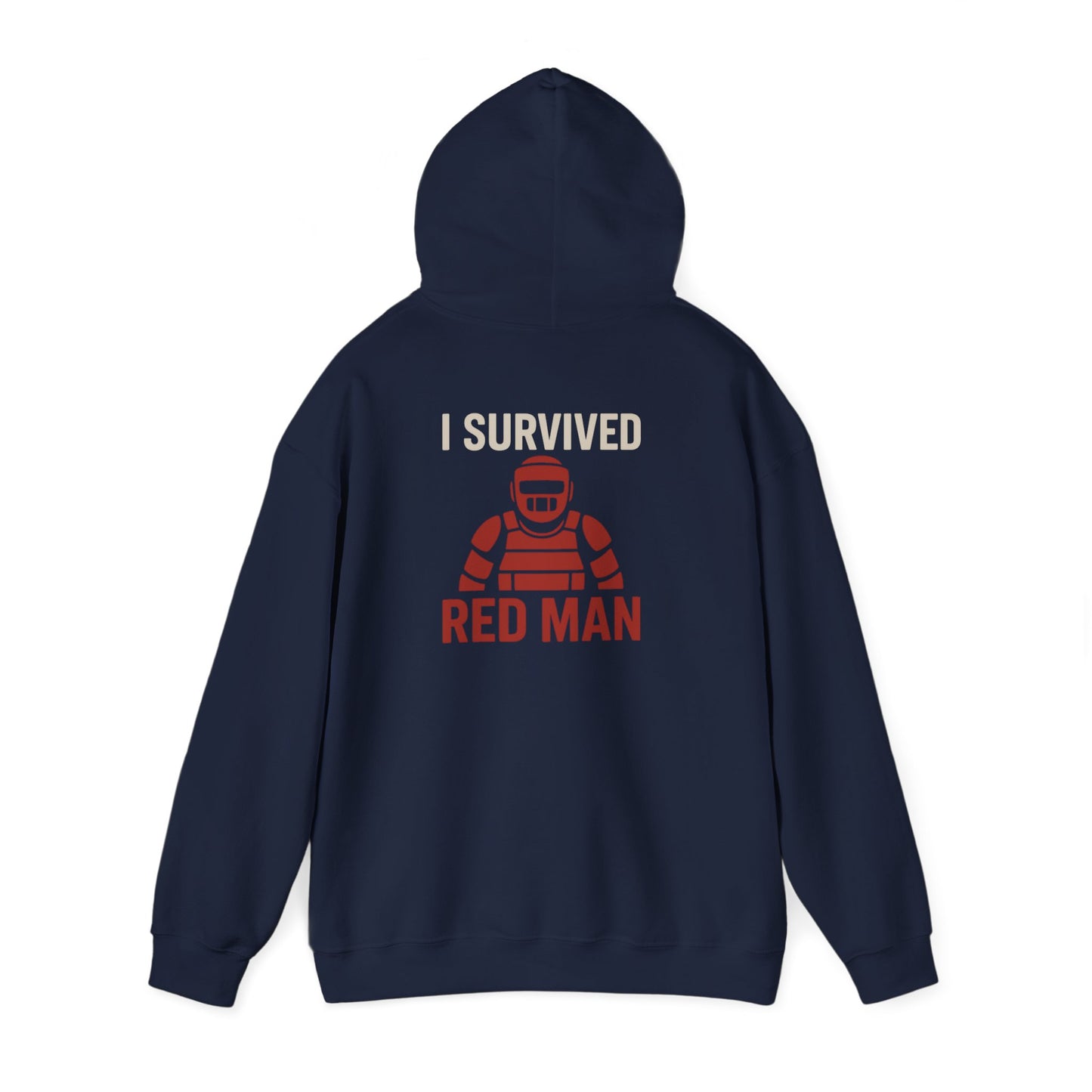 I Survived Red Man Hoodie