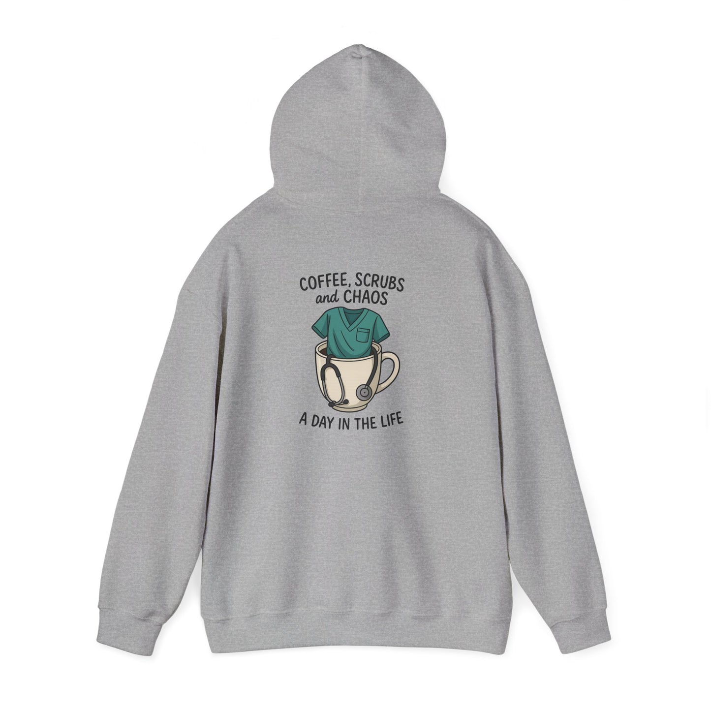 Coffee Scrubs & Chaos Hoodie